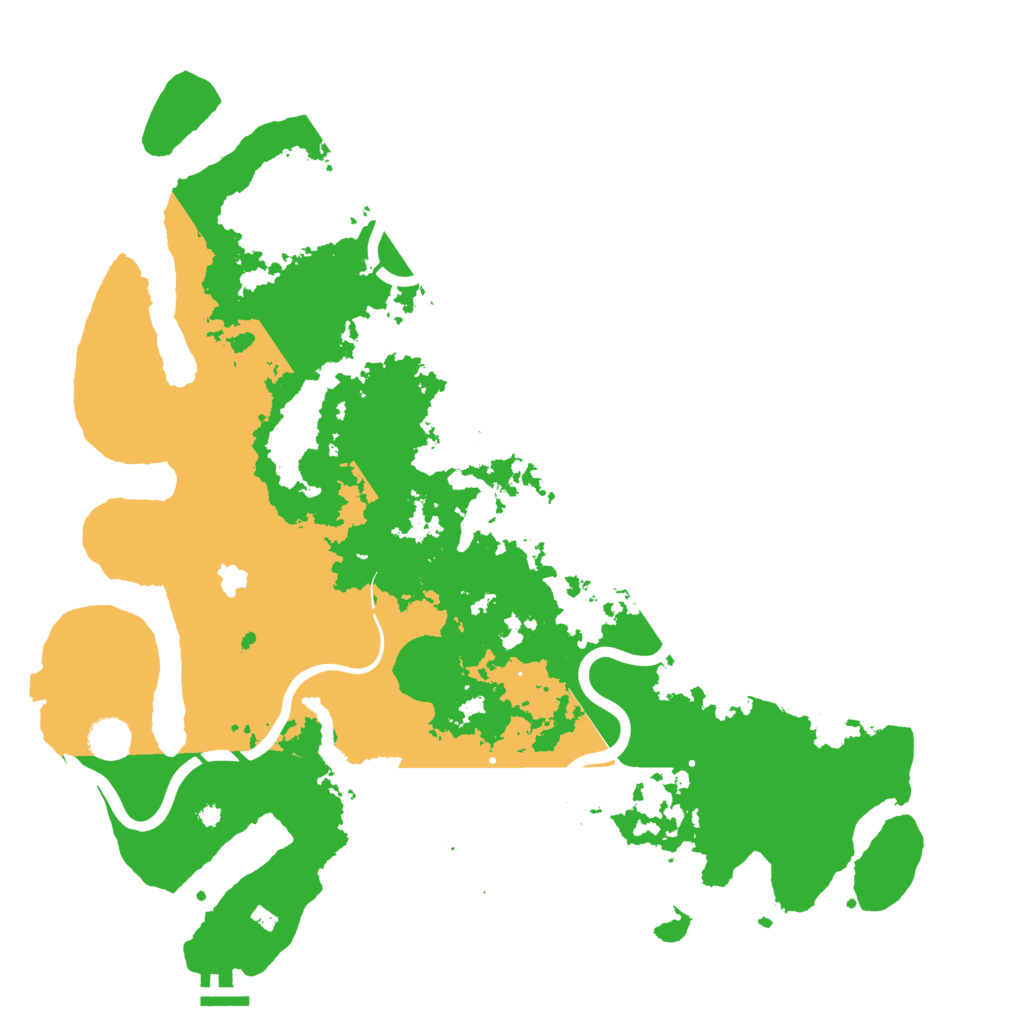 Biome Rust Map: Procedural Map, Size: 4250, Seed: 1204727262