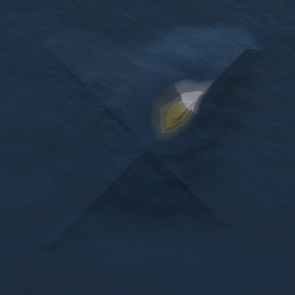 Rust Map: Procedural Map, Size: 1000, Seed: 629194333, 1 Monuments