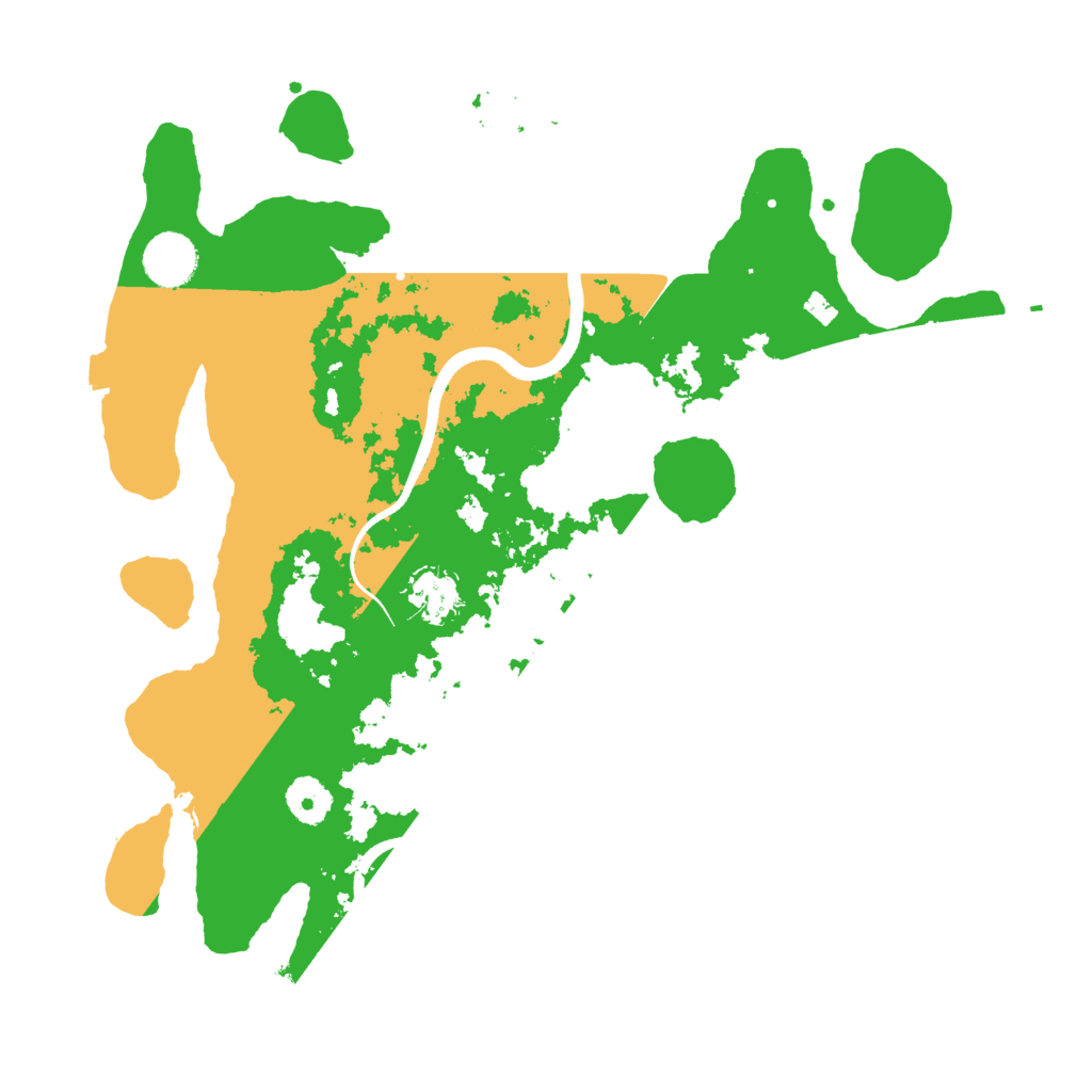 Biome Rust Map: Procedural Map, Size: 3600, Seed: 2626