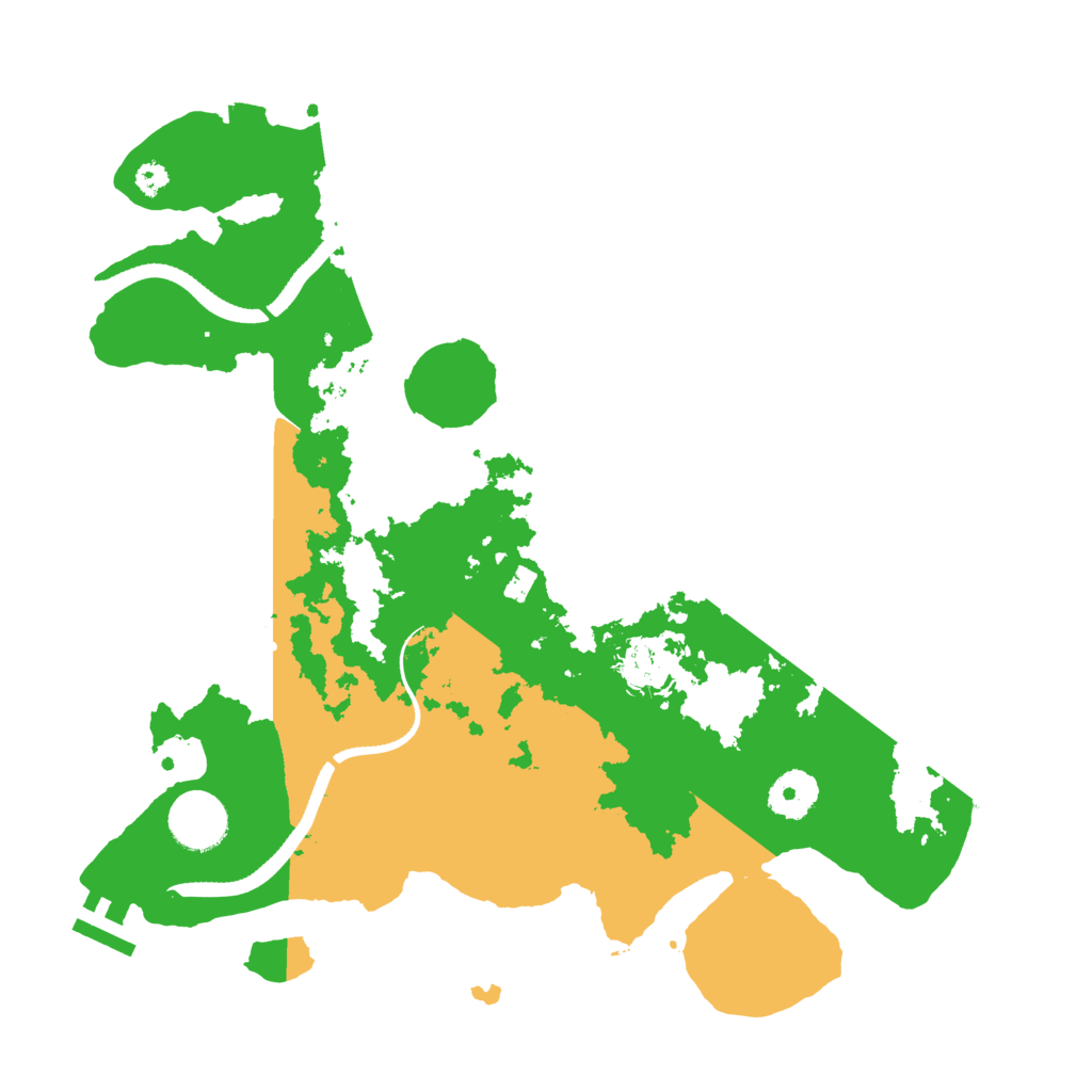 Biome Rust Map: Procedural Map, Size: 3400, Seed: 1054420944