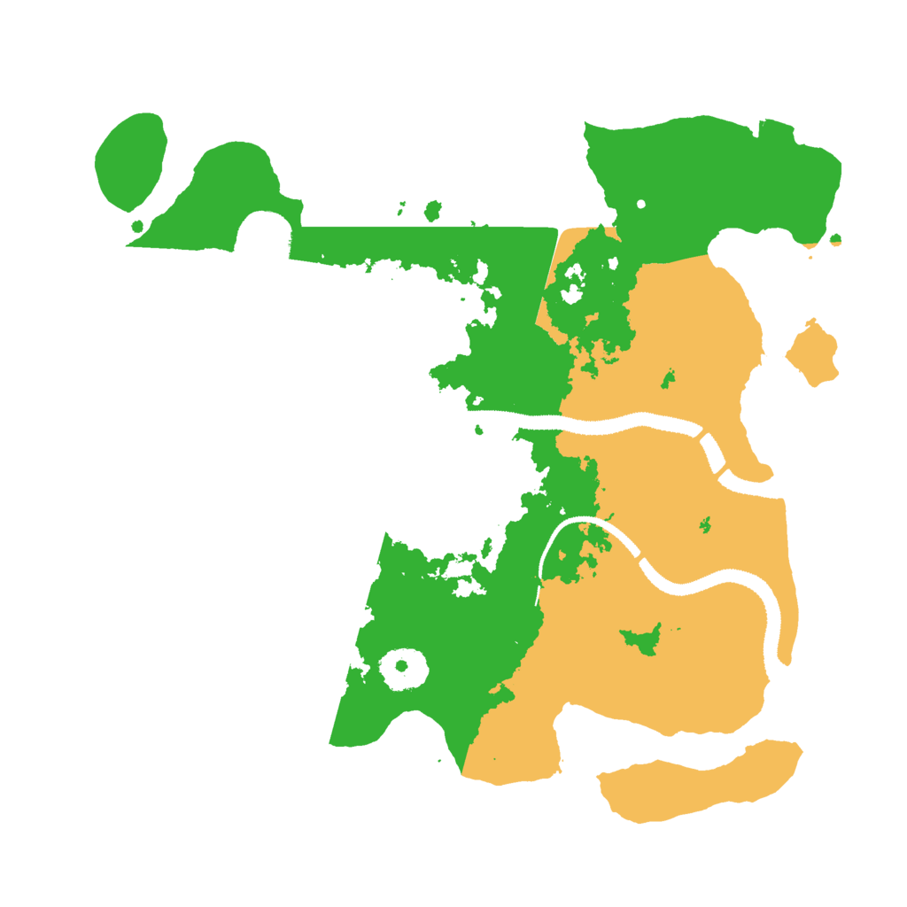 Biome Rust Map: Procedural Map, Size: 3000, Seed: 1927126404