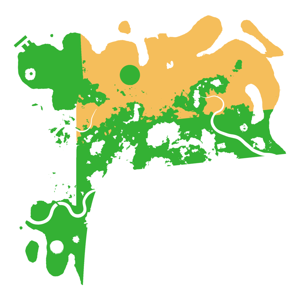Biome Rust Map: Procedural Map, Size: 4000, Seed: 9988745
