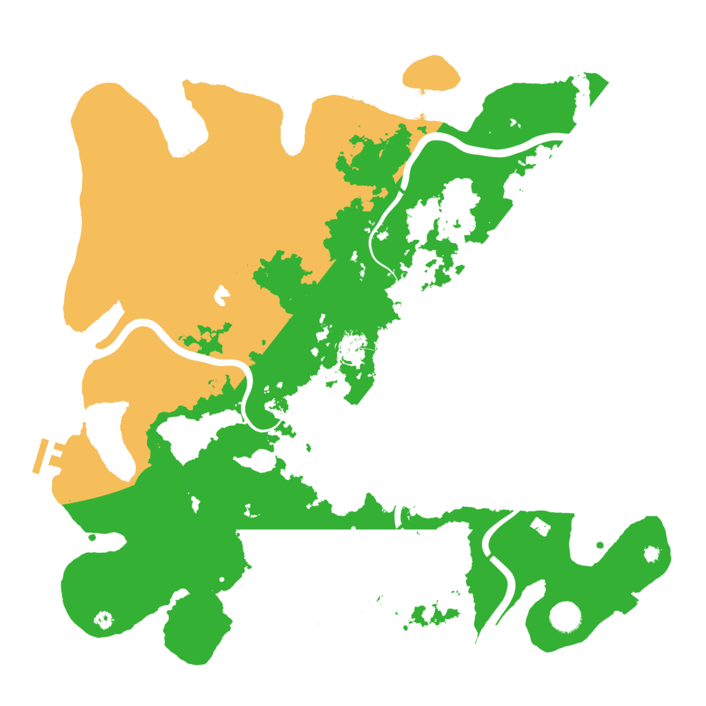 Biome Rust Map: Procedural Map, Size: 4000, Seed: 814846515