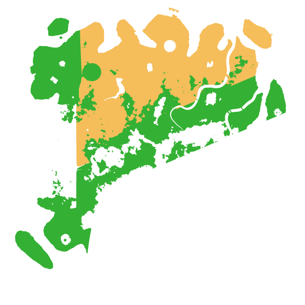 Biome Rust Map: Procedural Map, Size: 4500, Seed: 12823082