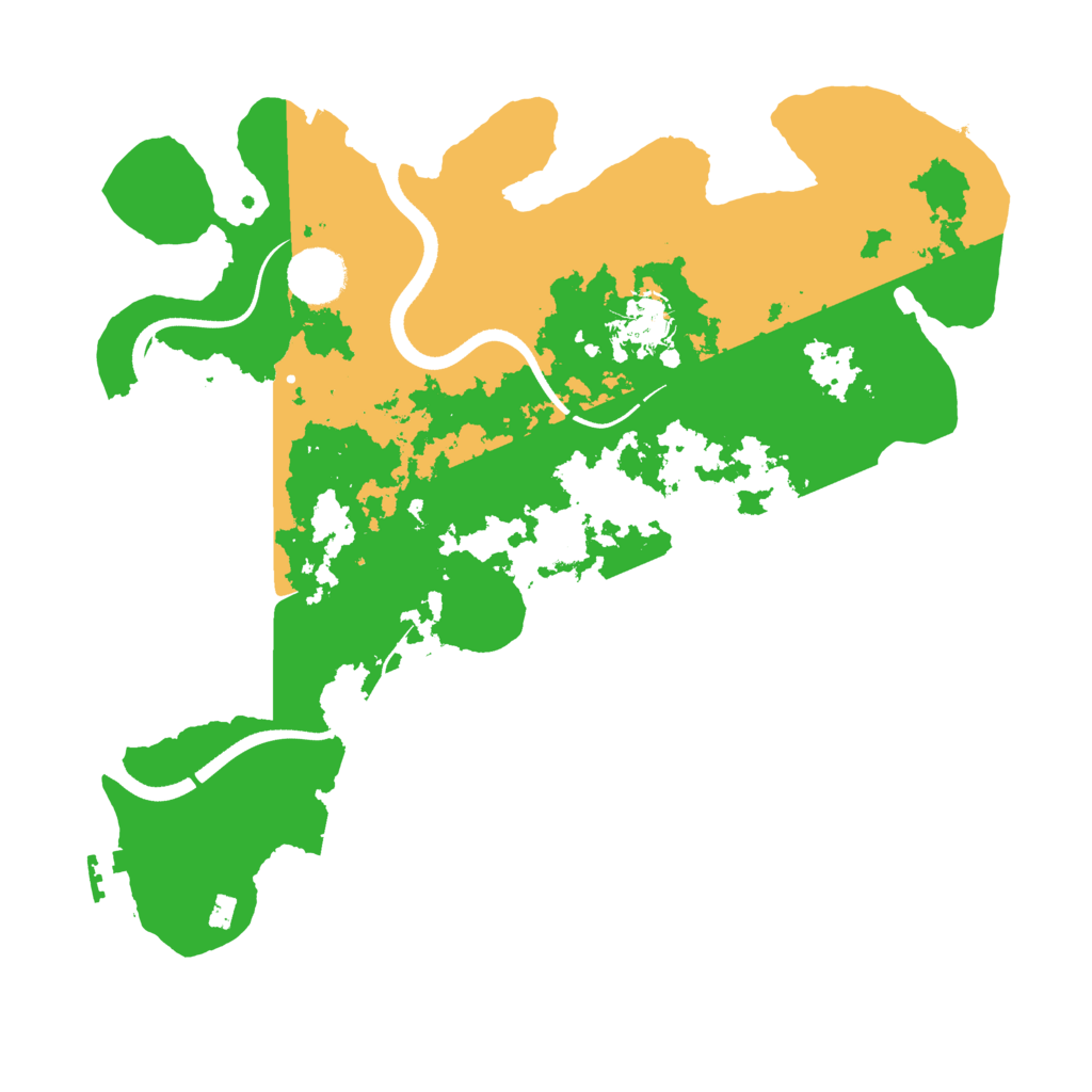 Biome Rust Map: Procedural Map, Size: 3500, Seed: 897731391