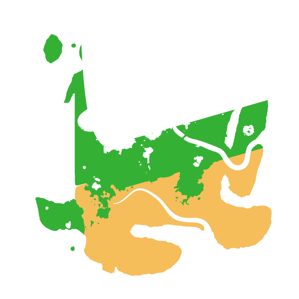 Biome Rust Map: Procedural Map, Size: 2750, Seed: 513307