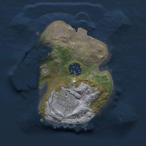 Thumbnail Rust Map: Procedural Map, Size: 1750, Seed: 1235648, 5 Monuments