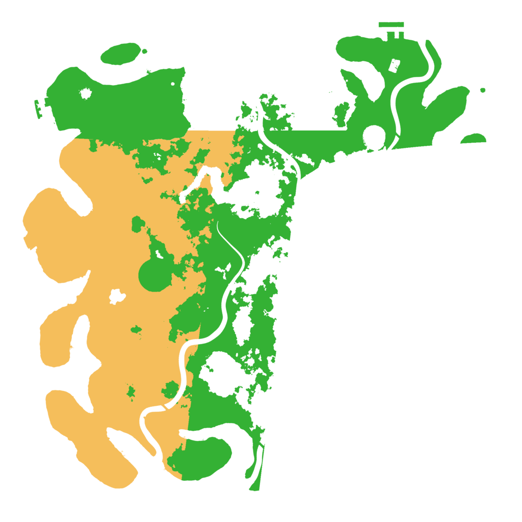 Biome Rust Map: Procedural Map, Size: 4200, Seed: 1527447521