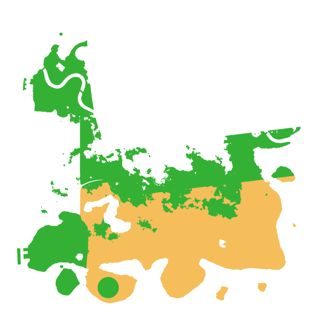 Biome Rust Map: Procedural Map, Size: 4000, Seed: 1340555586