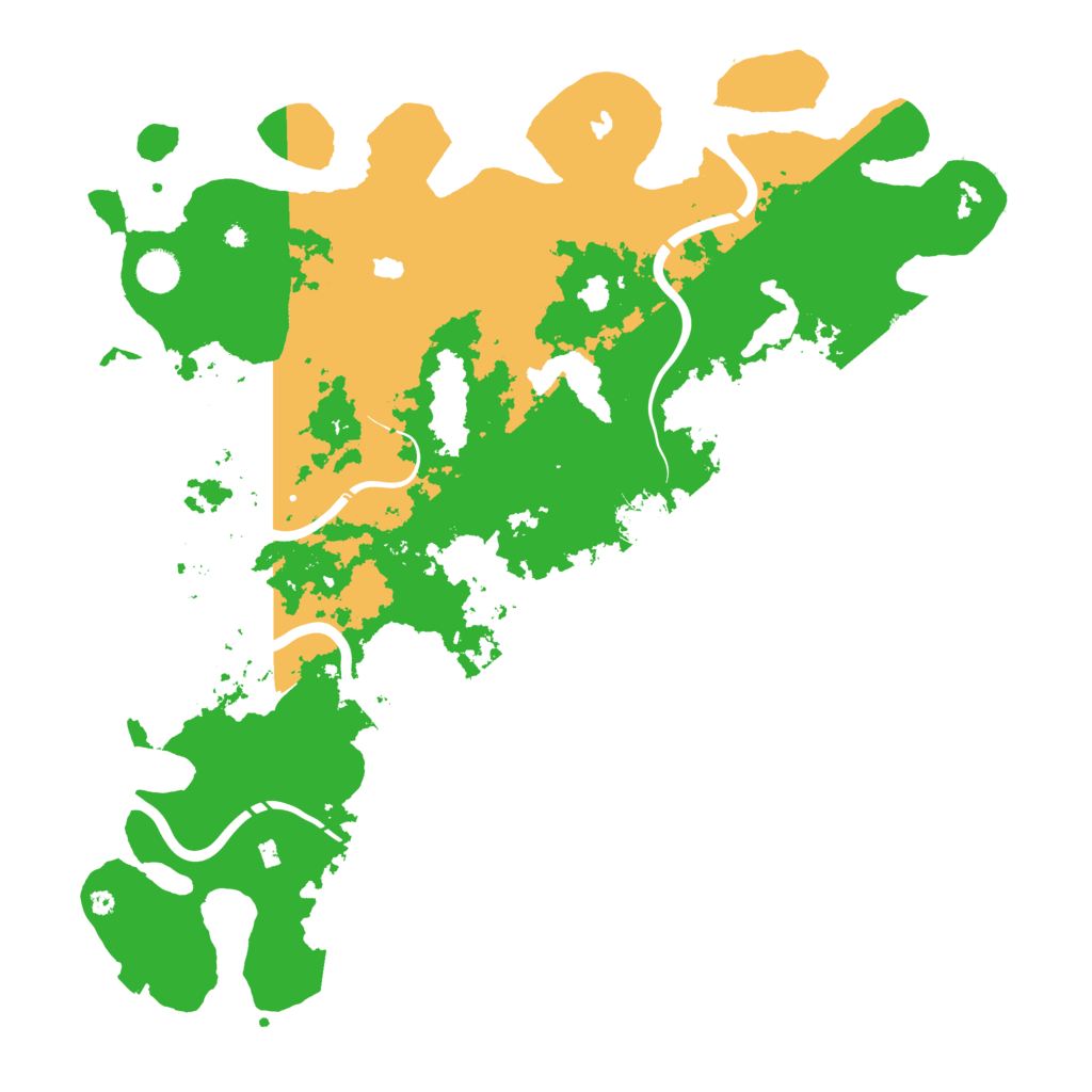 Biome Rust Map: Procedural Map, Size: 4500, Seed: 1890105315