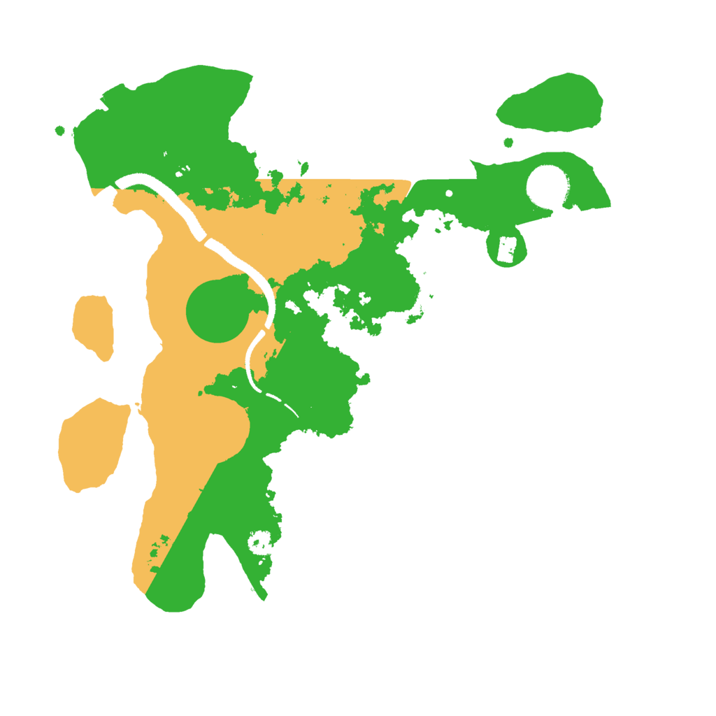 Biome Rust Map: Procedural Map, Size: 3000, Seed: 1760527550