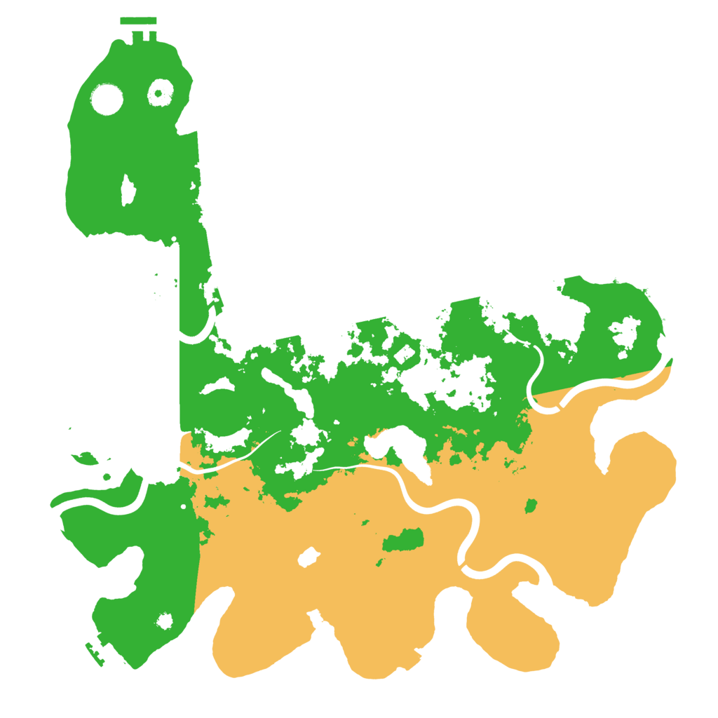 Biome Rust Map: Procedural Map, Size: 4000, Seed: 529045968