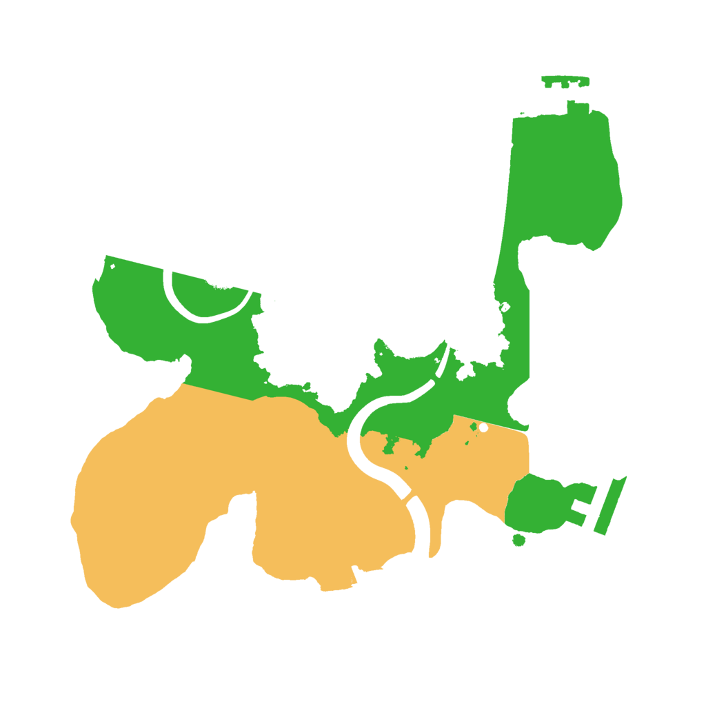 Biome Rust Map: Procedural Map, Size: 2250, Seed: 1751212378