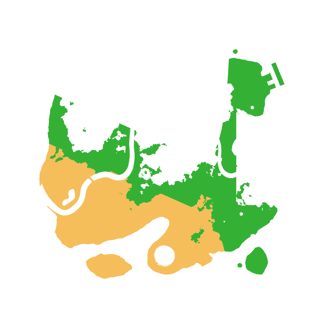 Biome Rust Map: Procedural Map, Size: 2700, Seed: 912830