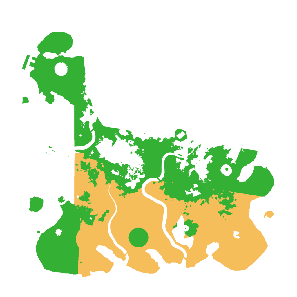 Biome Rust Map: Procedural Map, Size: 4000, Seed: 780282197