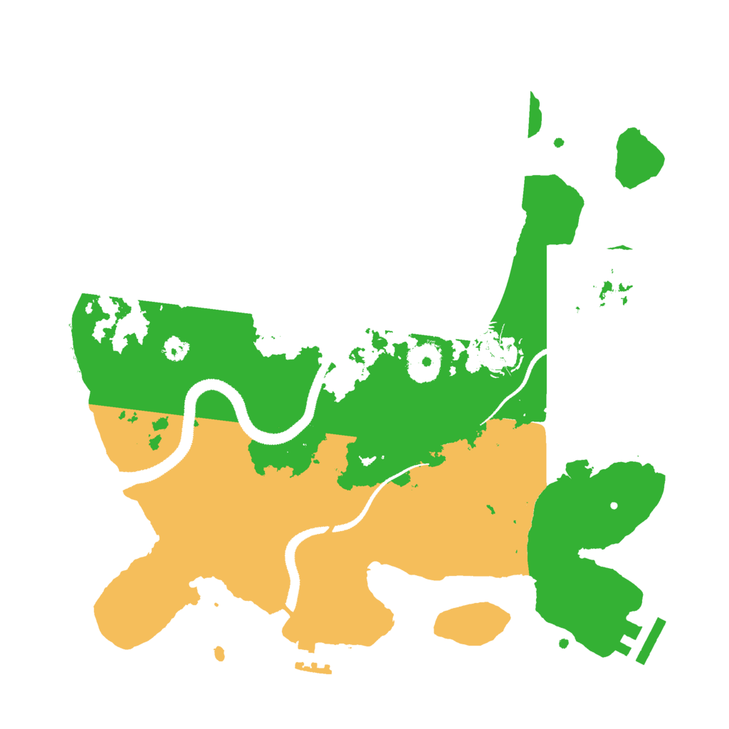 Biome Rust Map: Procedural Map, Size: 3000, Seed: 1603655580