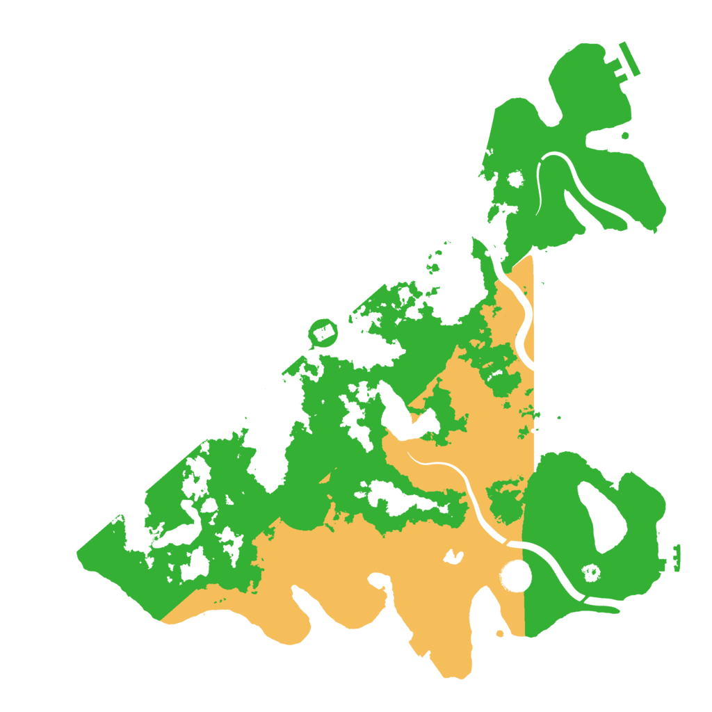 Biome Rust Map: Procedural Map, Size: 4000, Seed: 6512
