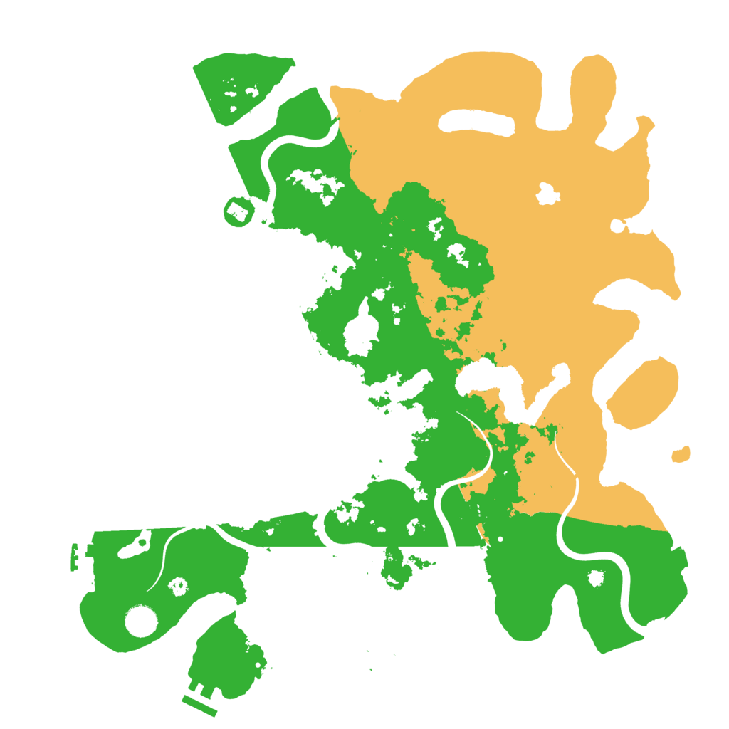 Biome Rust Map: Procedural Map, Size: 4000, Seed: 67701858