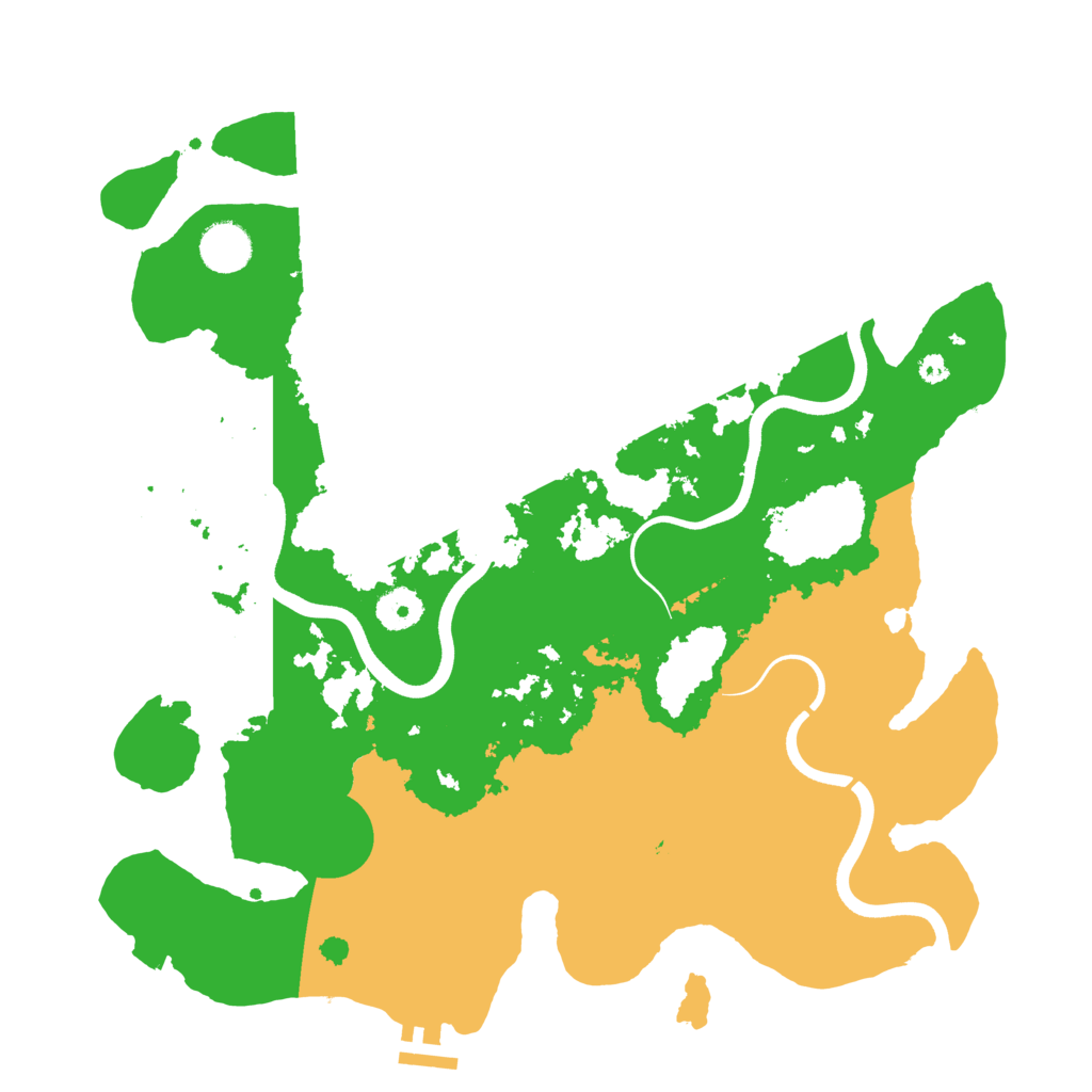 Biome Rust Map: Procedural Map, Size: 3750, Seed: 1586544950
