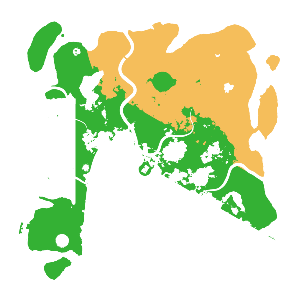 Biome Rust Map: Procedural Map, Size: 4000, Seed: 6928