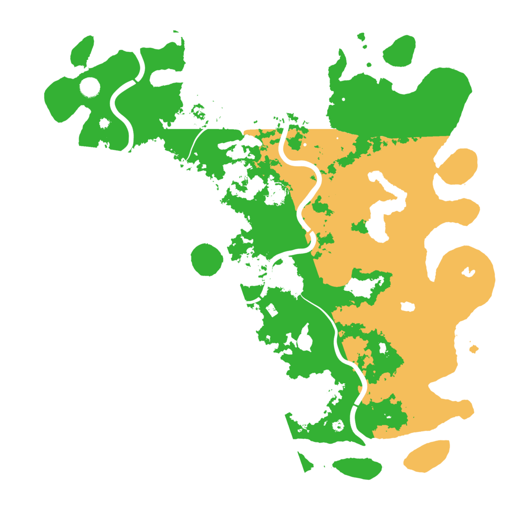 Biome Rust Map: Procedural Map, Size: 4500, Seed: 1297935330