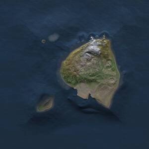 Thumbnail Rust Map: Procedural Map, Size: 1500, Seed: 28532531, 1 Monuments