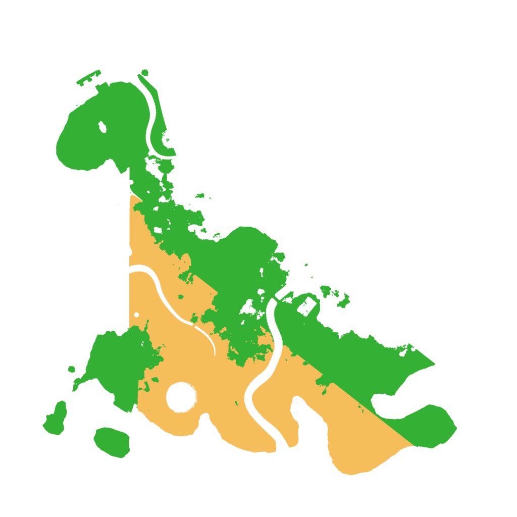 Biome Rust Map: Procedural Map, Size: 3000, Seed: 1560227539
