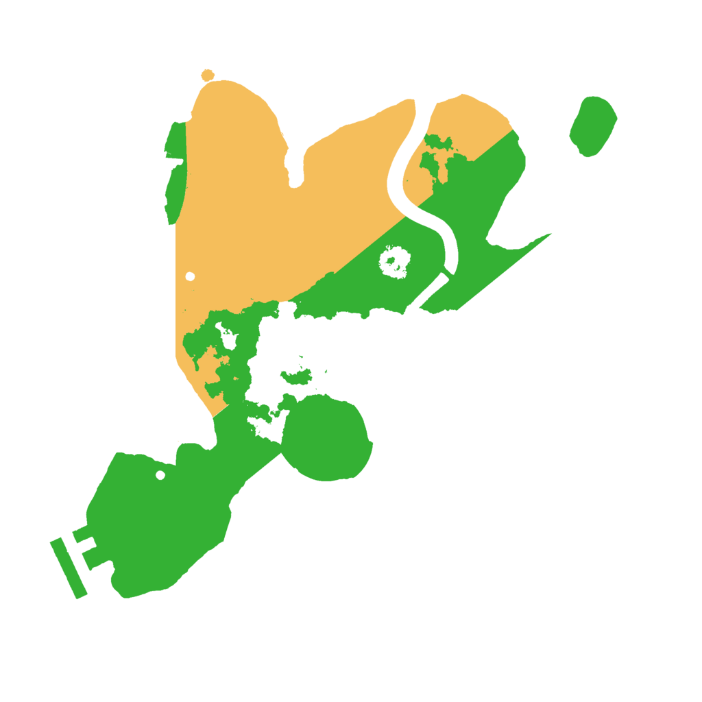 Biome Rust Map: Procedural Map, Size: 2250, Seed: 1900958005