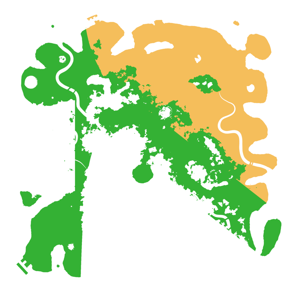 Biome Rust Map: Procedural Map, Size: 4250, Seed: 12316650