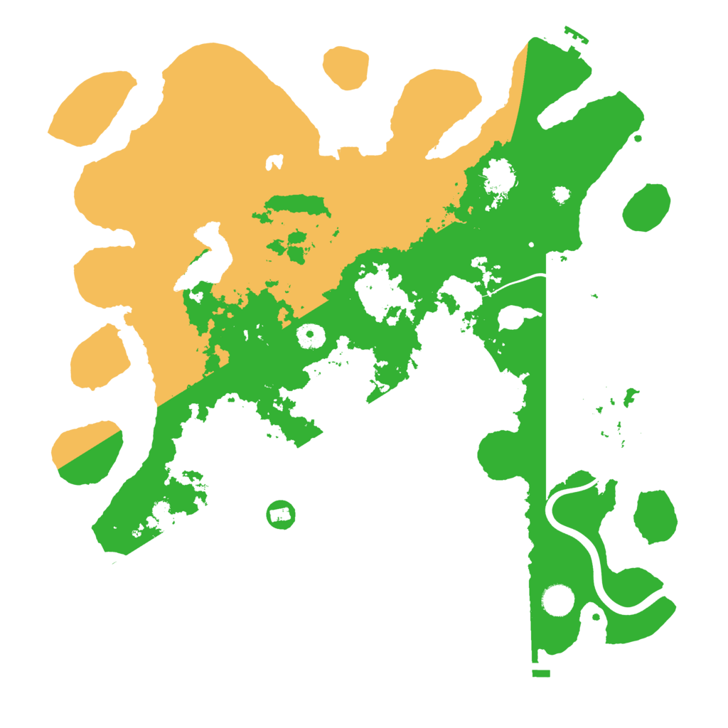Biome Rust Map: Procedural Map, Size: 4000, Seed: 321319