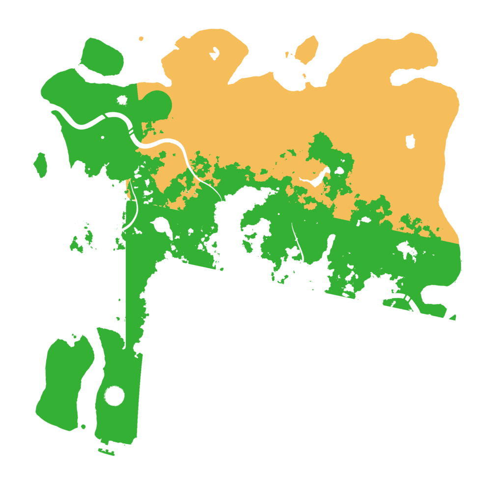 Biome Rust Map: Procedural Map, Size: 4500, Seed: 1083171274