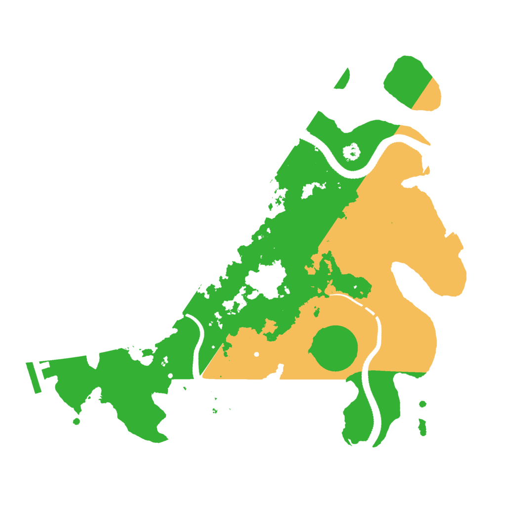 Biome Rust Map: Procedural Map, Size: 3000, Seed: 1642035