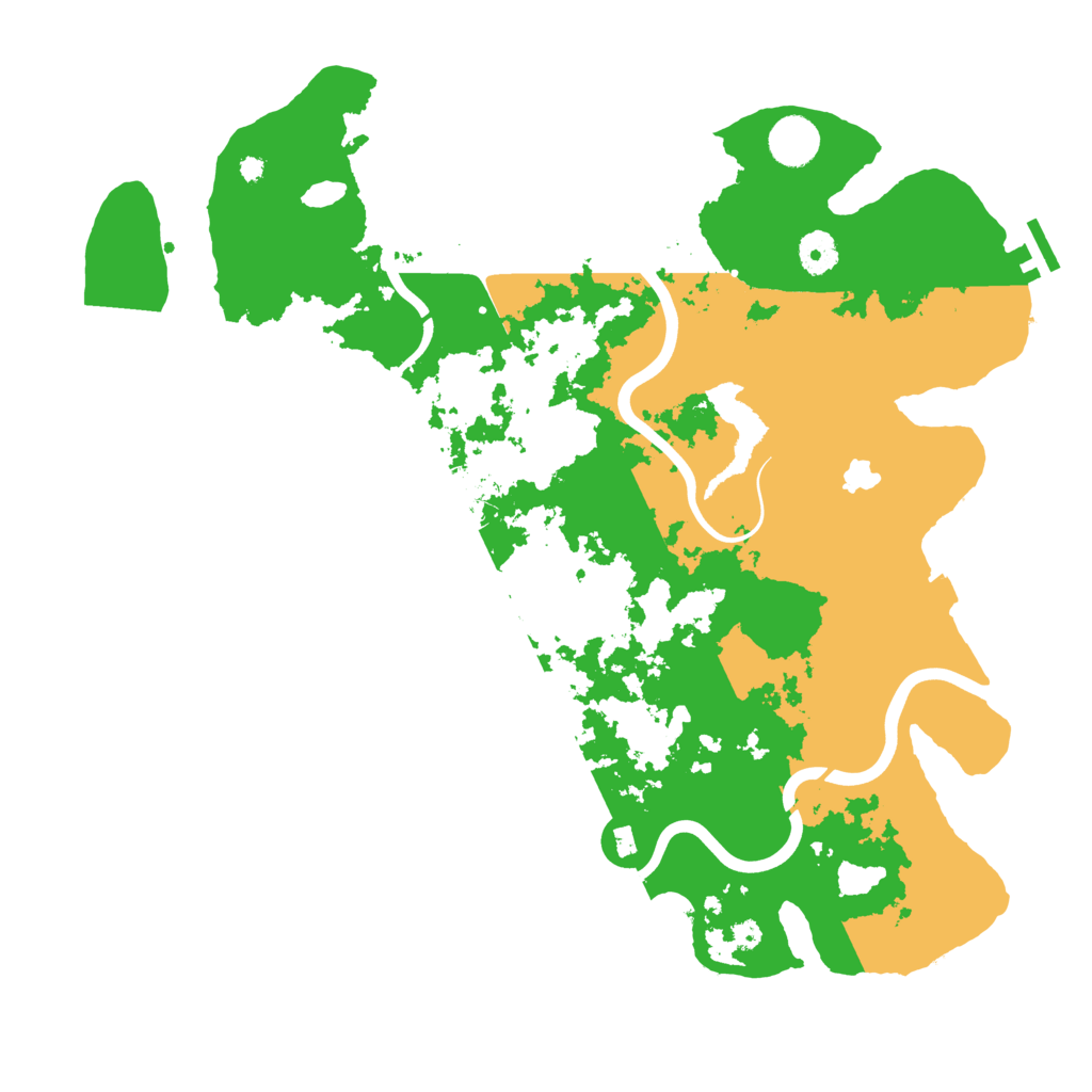 Biome Rust Map: Procedural Map, Size: 4000, Seed: 1519957966