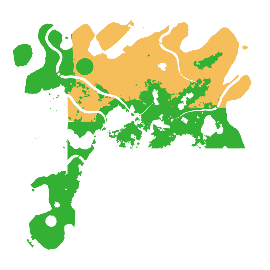 Biome Rust Map: Procedural Map, Size: 4250, Seed: 394792427