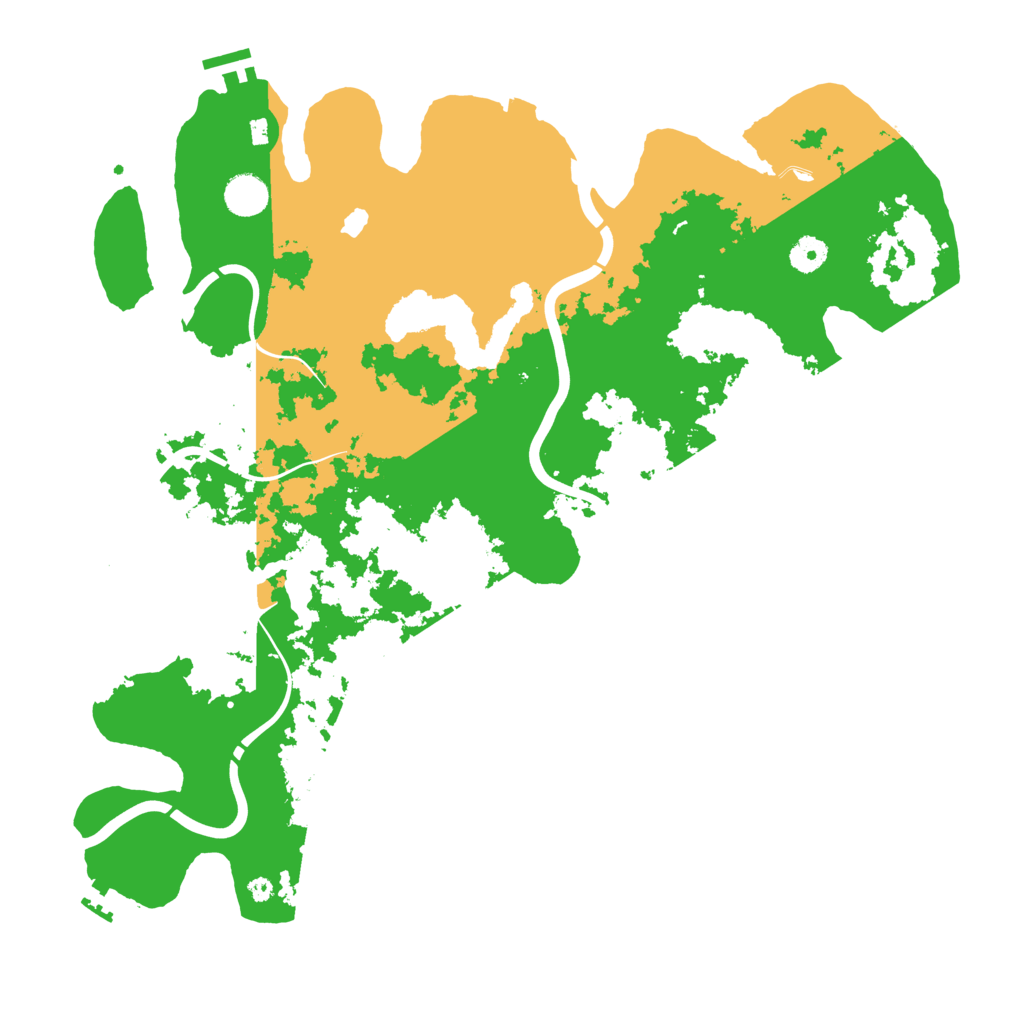 Biome Rust Map: Procedural Map, Size: 4250, Seed: 12489