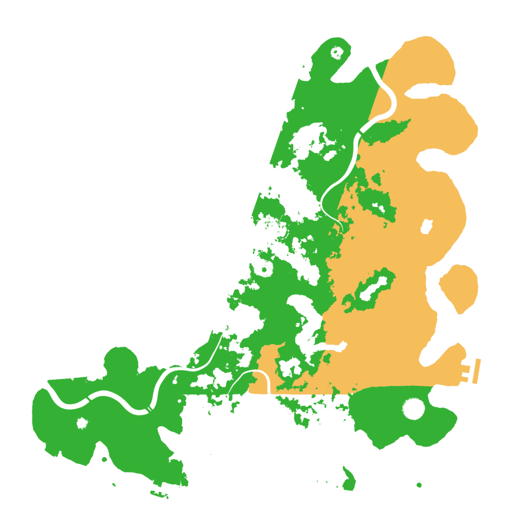 Biome Rust Map: Procedural Map, Size: 4250, Seed: 930675639