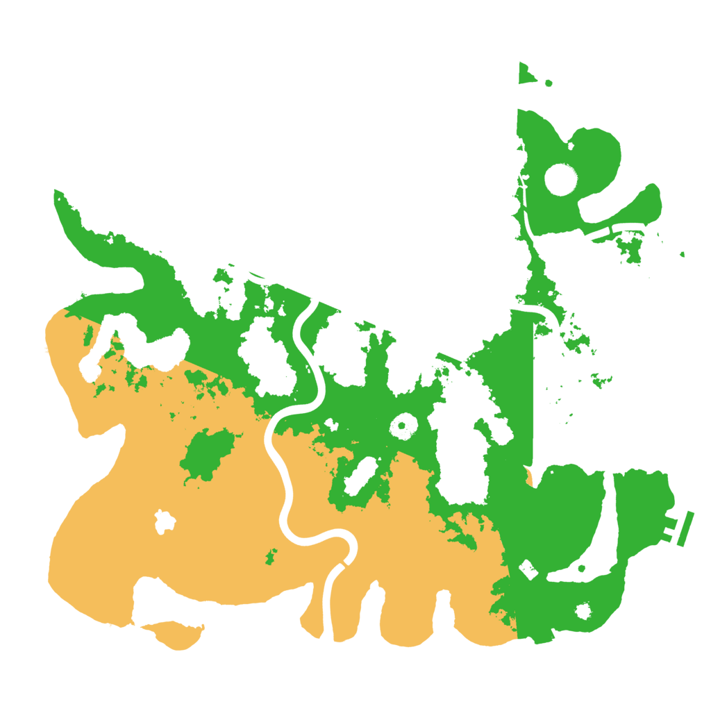 Biome Rust Map: Procedural Map, Size: 4000, Seed: 412241124