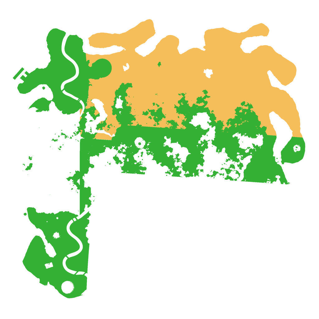 Biome Rust Map: Procedural Map, Size: 4500, Seed: 779212