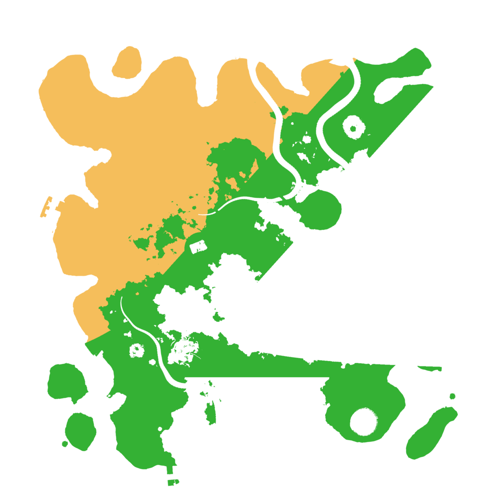 Biome Rust Map: Procedural Map, Size: 3400, Seed: 333973951