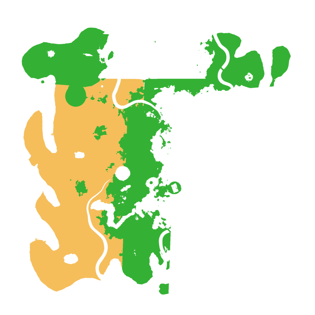 Biome Rust Map: Procedural Map, Size: 4000, Seed: 76985