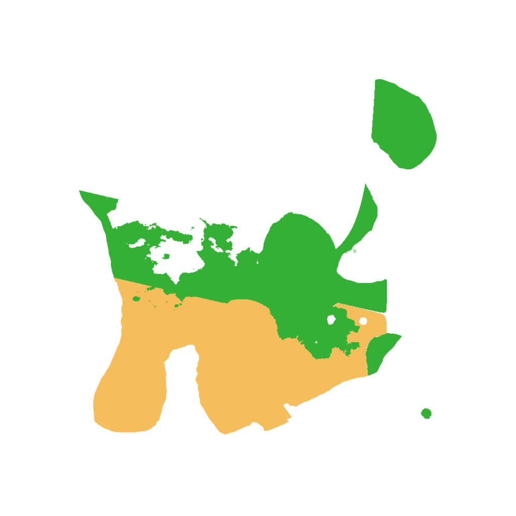 Biome Rust Map: Procedural Map, Size: 2000, Seed: 483921