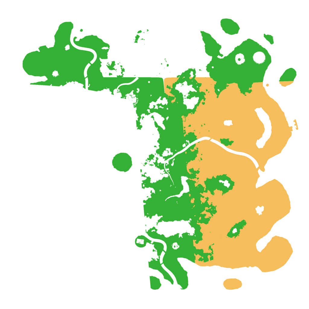 Biome Rust Map: Procedural Map, Size: 4500, Seed: 1407482897