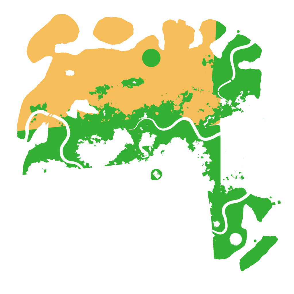 Biome Rust Map: Procedural Map, Size: 4250, Seed: 1398378868