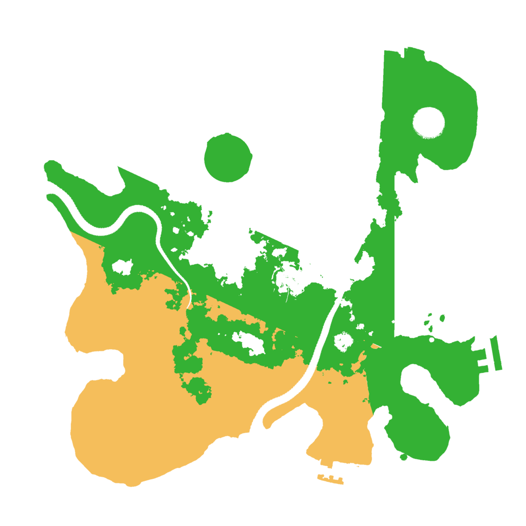 Biome Rust Map: Procedural Map, Size: 3000, Seed: 958732
