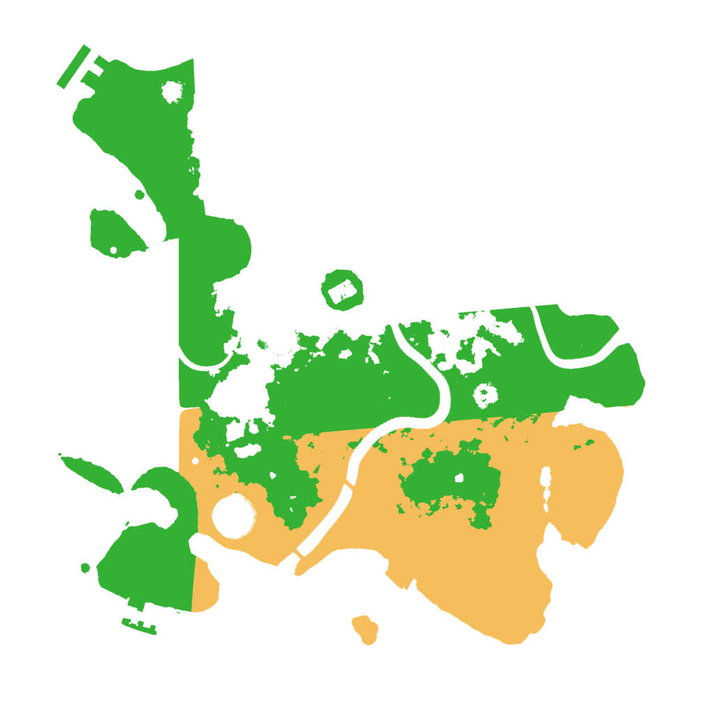 Biome Rust Map: Procedural Map, Size: 3000, Seed: 937947