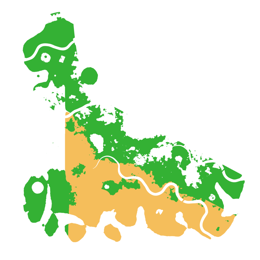 Biome Rust Map: Procedural Map, Size: 4100, Seed: 9587421