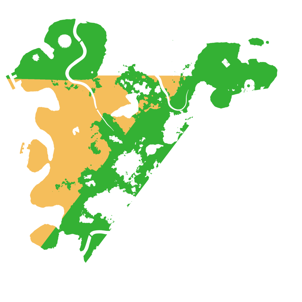 Biome Rust Map: Procedural Map, Size: 4000, Seed: 4896