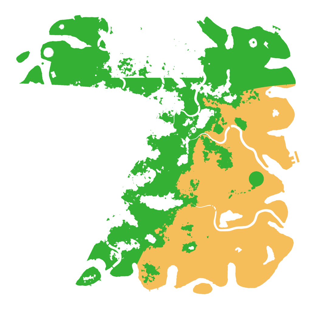 Biome Rust Map: Procedural Map, Size: 5500, Seed: 1727121542