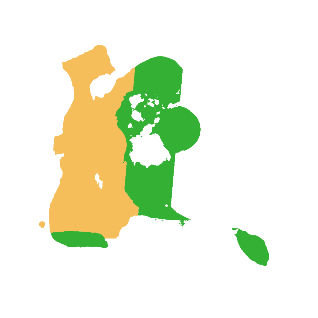 Biome Rust Map: Procedural Map, Size: 2000, Seed: 981602083