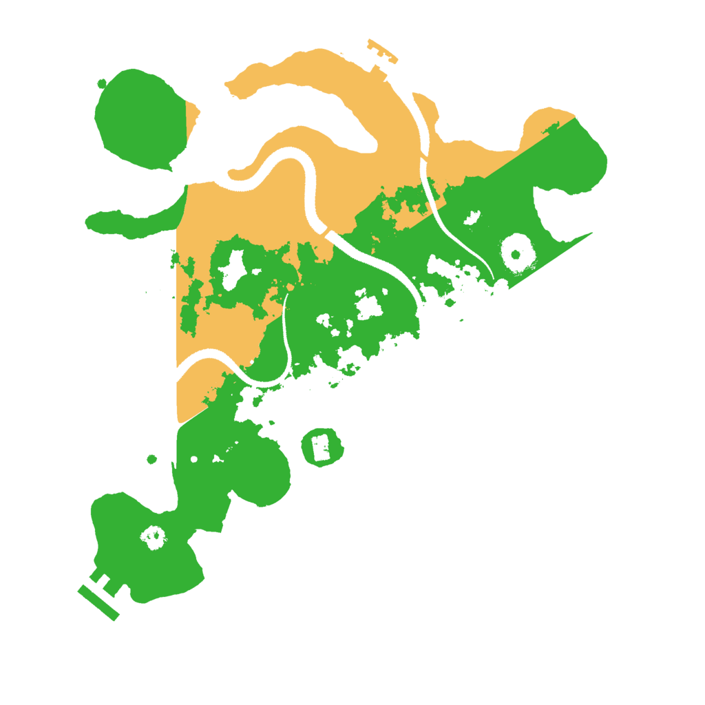 Biome Rust Map: Procedural Map, Size: 3000, Seed: 828453